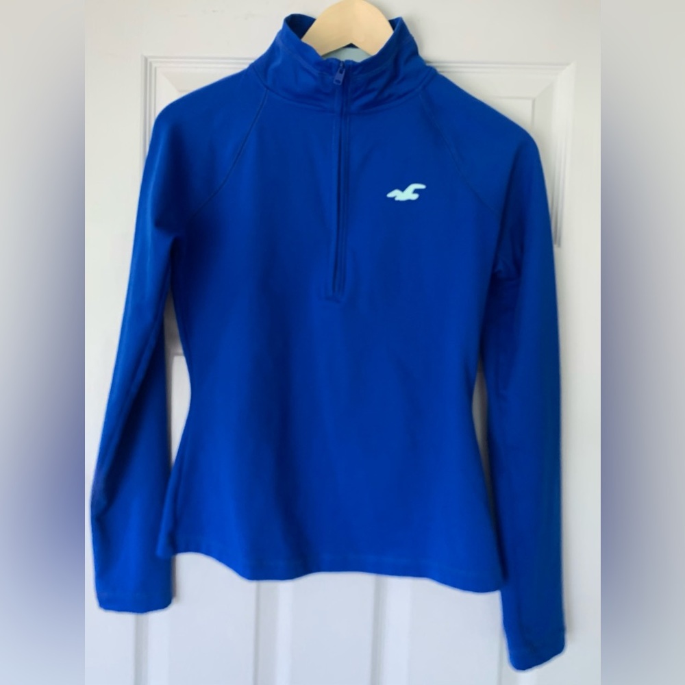 Hollister Sport Pullover Athletic Zip Top size S Small